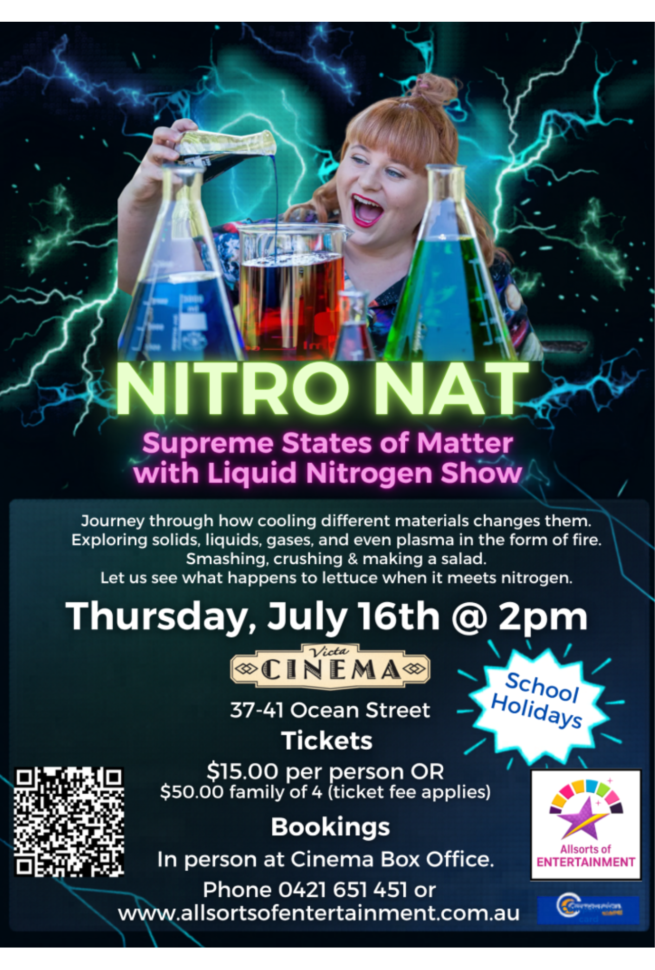 NITRO NAT – Live Kids Show poster