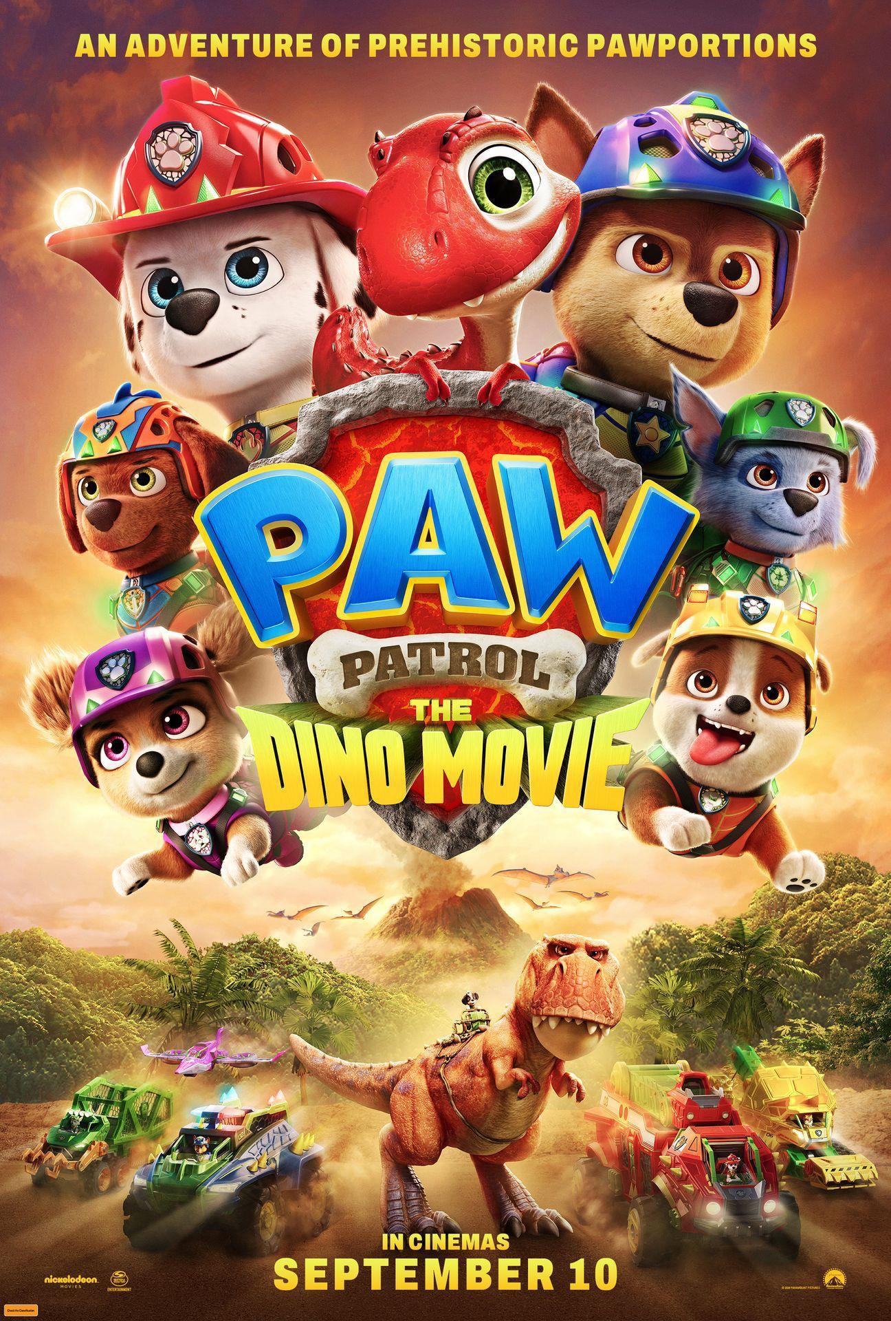 Paw Patrol - The Dino Movie poster