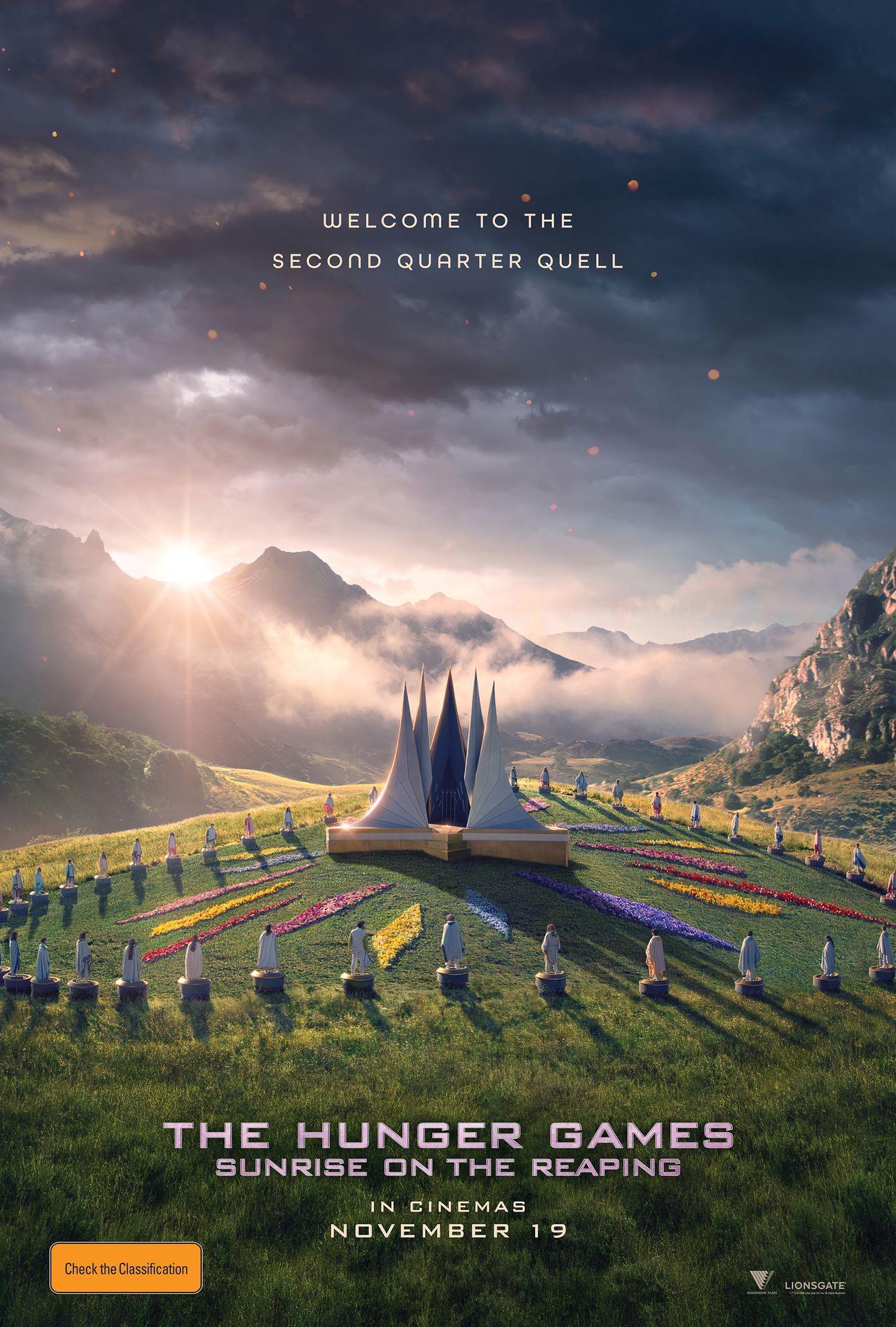 The Hunger Games: Sunrise on the Reaping poster